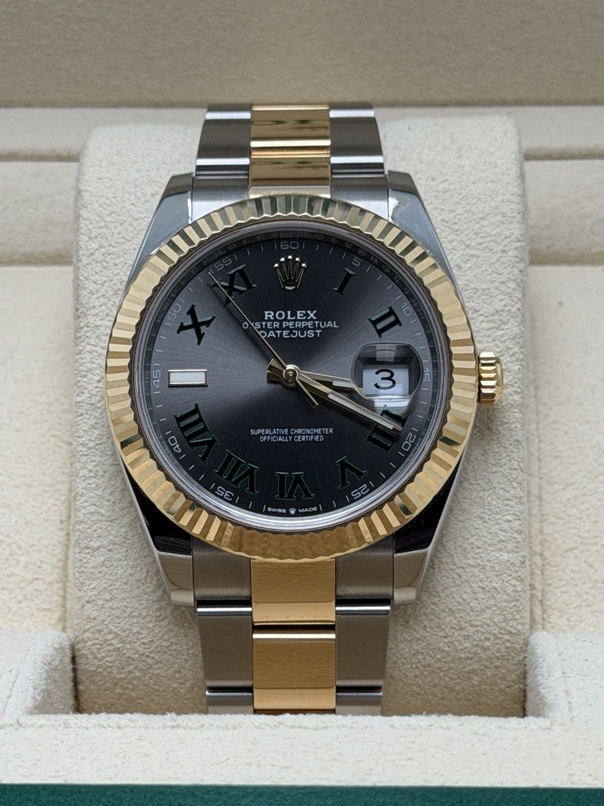 Rolex Datejust 41mm - 126333 Wimbledon - 2024 Full Set - £10,995 On Collection0