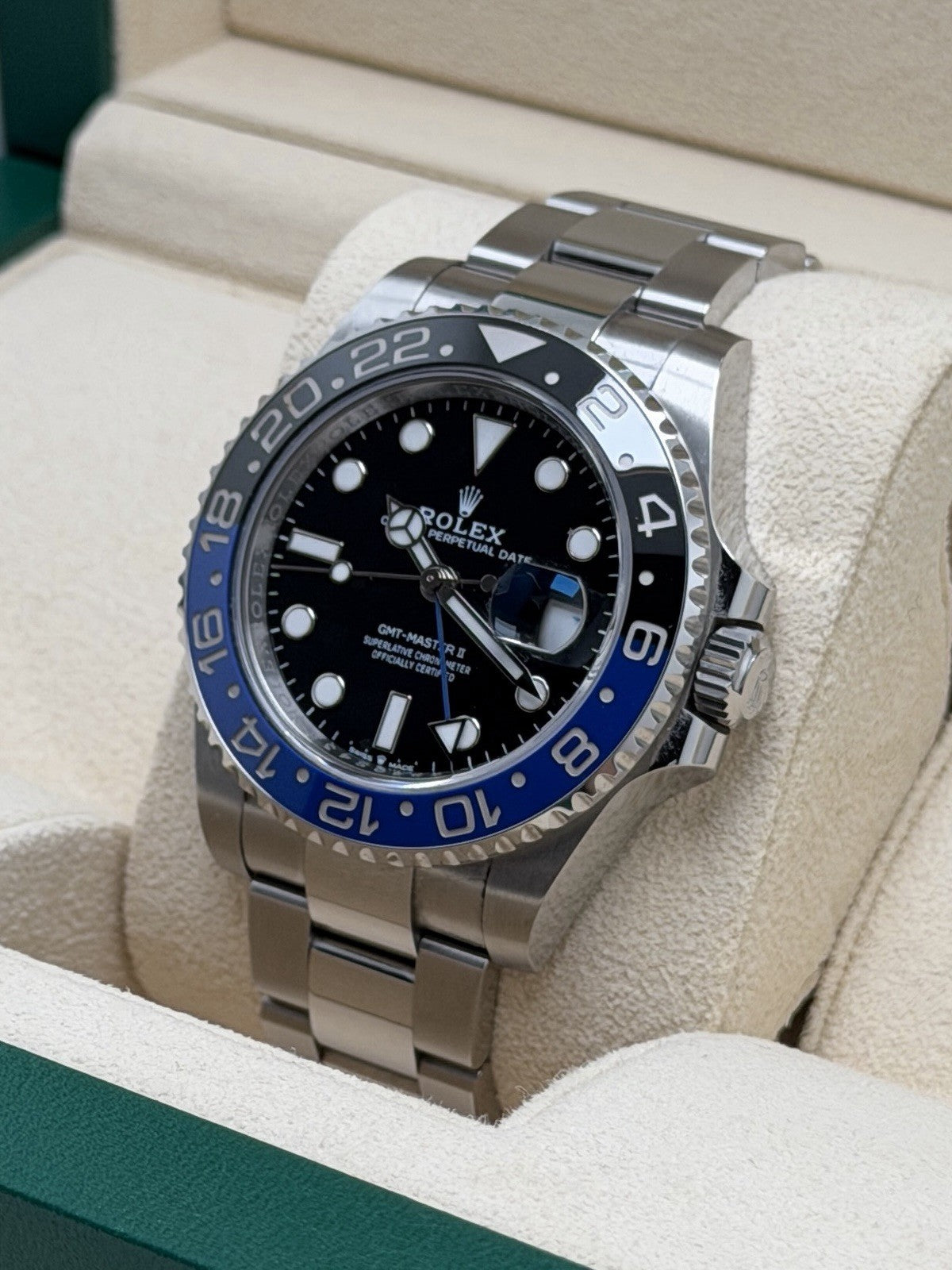 Rolex GMT-Master II - 126710BLNR Batman - 2024 Full Set - Partial Stickers1