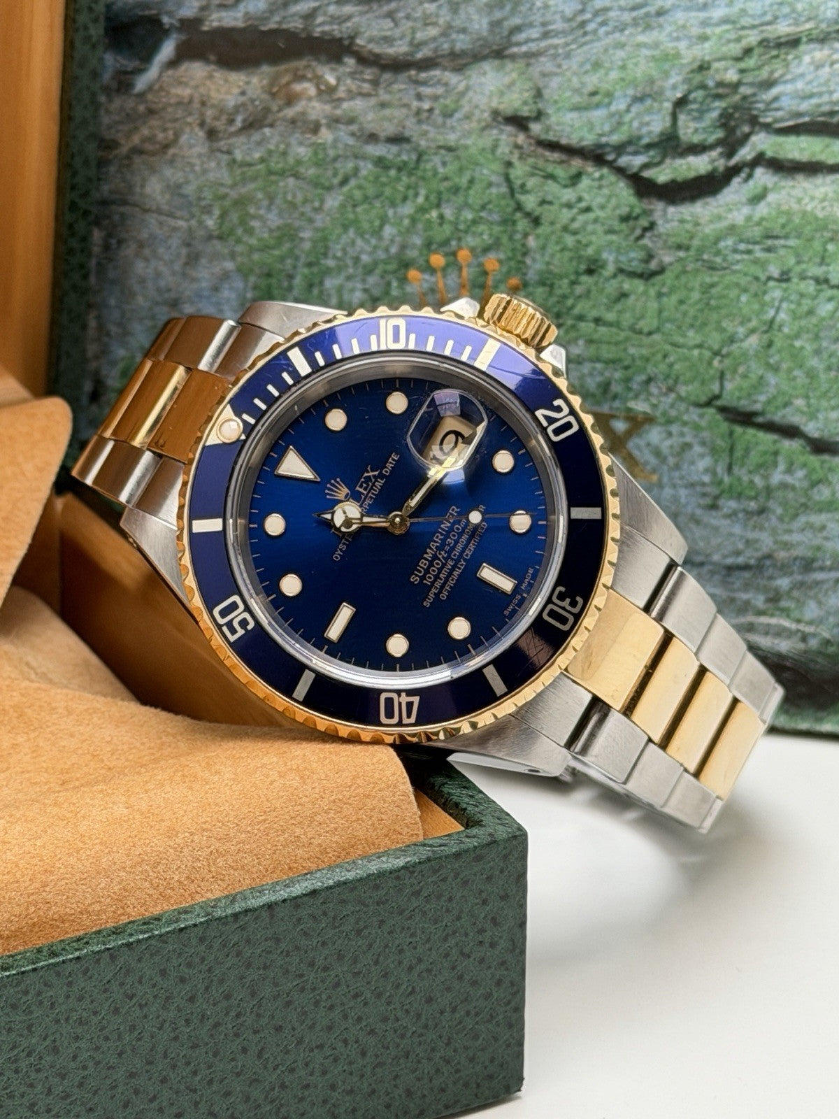 Rolex Submariner - 16613 ‘Bluesy’ - 2000 Full Set - £8,250 On Collection0