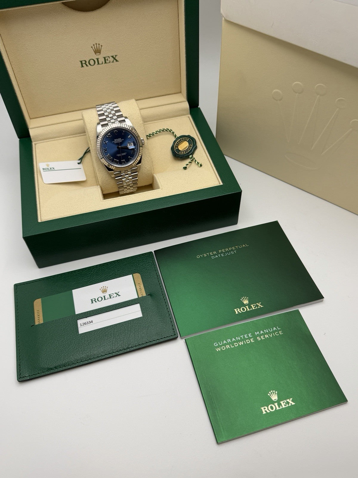 Rolex Datejust 41mm - 126334 ‘Azzuro’ - 2019 Unworn - RARE KHANJAR10
