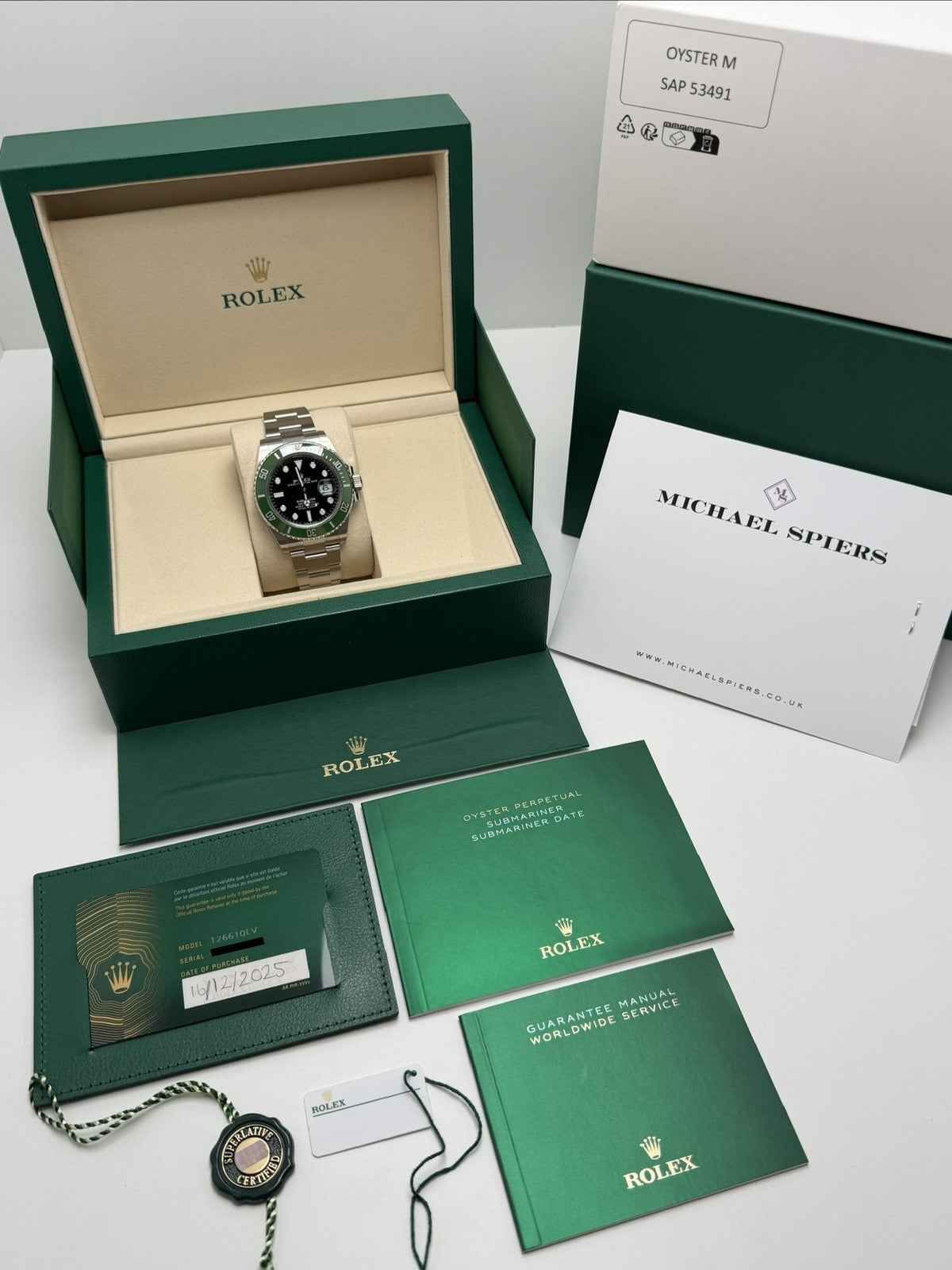 Rolex Submariner - 126610LV ‘Starbucks’ - 2026 Unworn - Full Complete Set8