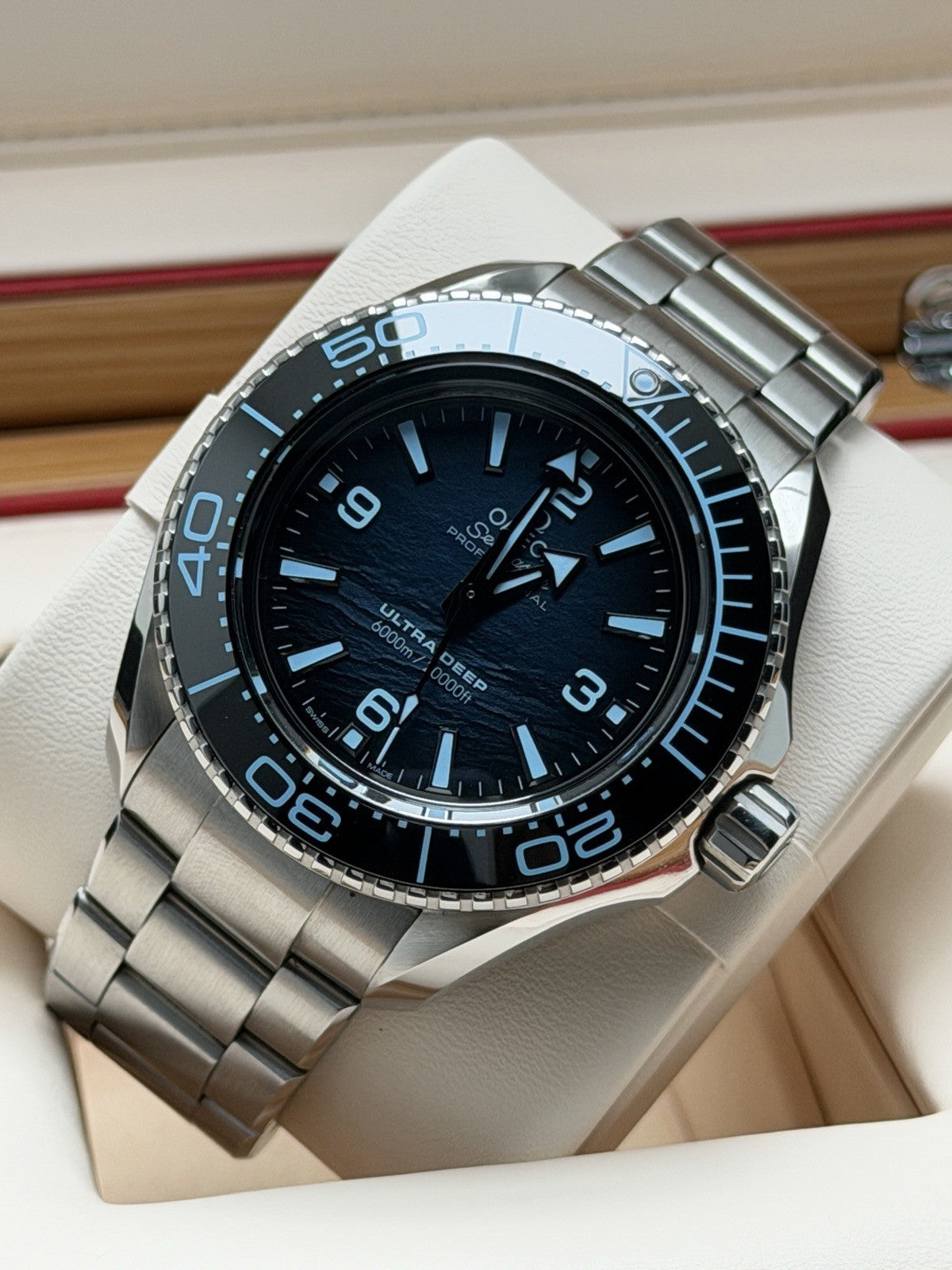 Omega Seamaster Planet Ocean 6000M Ultra Deep Auto 45mm Blue 215.30.46.21.03.0020
