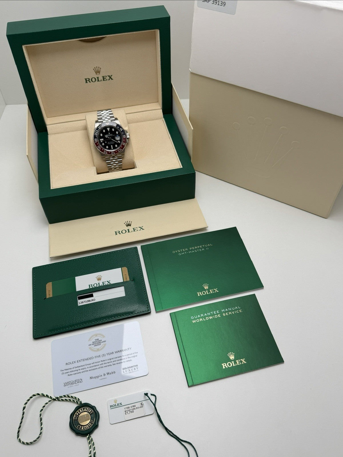 Rolex GMT-Master II - 126710BLRO ‘Pepsi’ - 2020 Full Set - £17,250 Collection7
