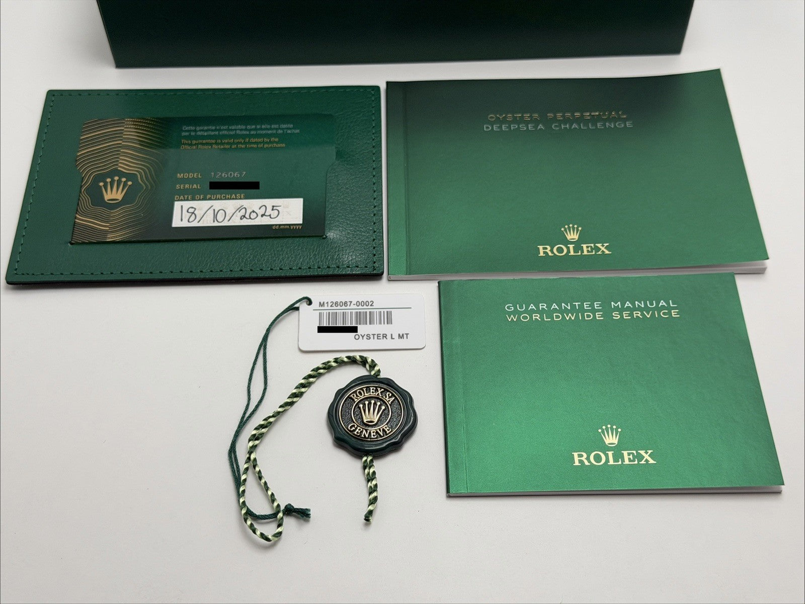 Rolex Sea-Dweller Deepsea Challenge - 126067 50mm - RLX Titanium - 2025 Full Set11