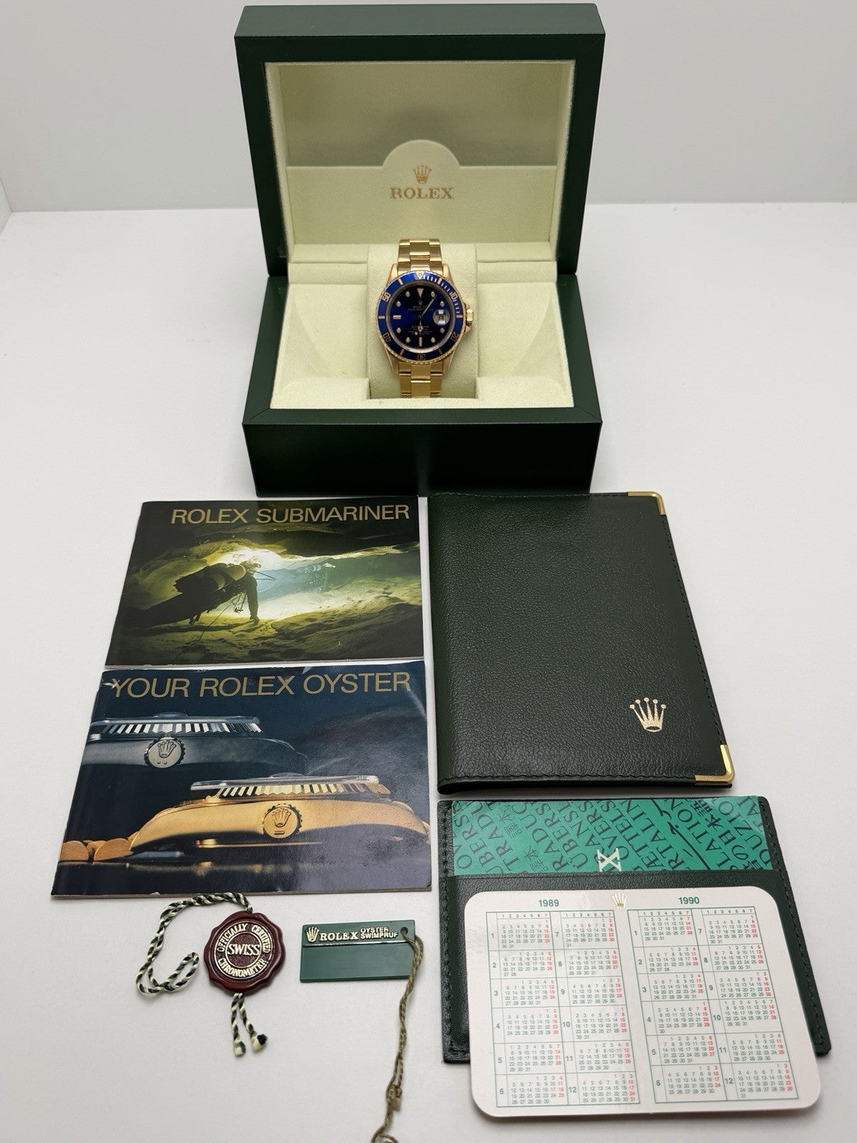 Rolex Submariner Date - 16618 - 1989 Box & Accessories - £18,750 On Collection7
