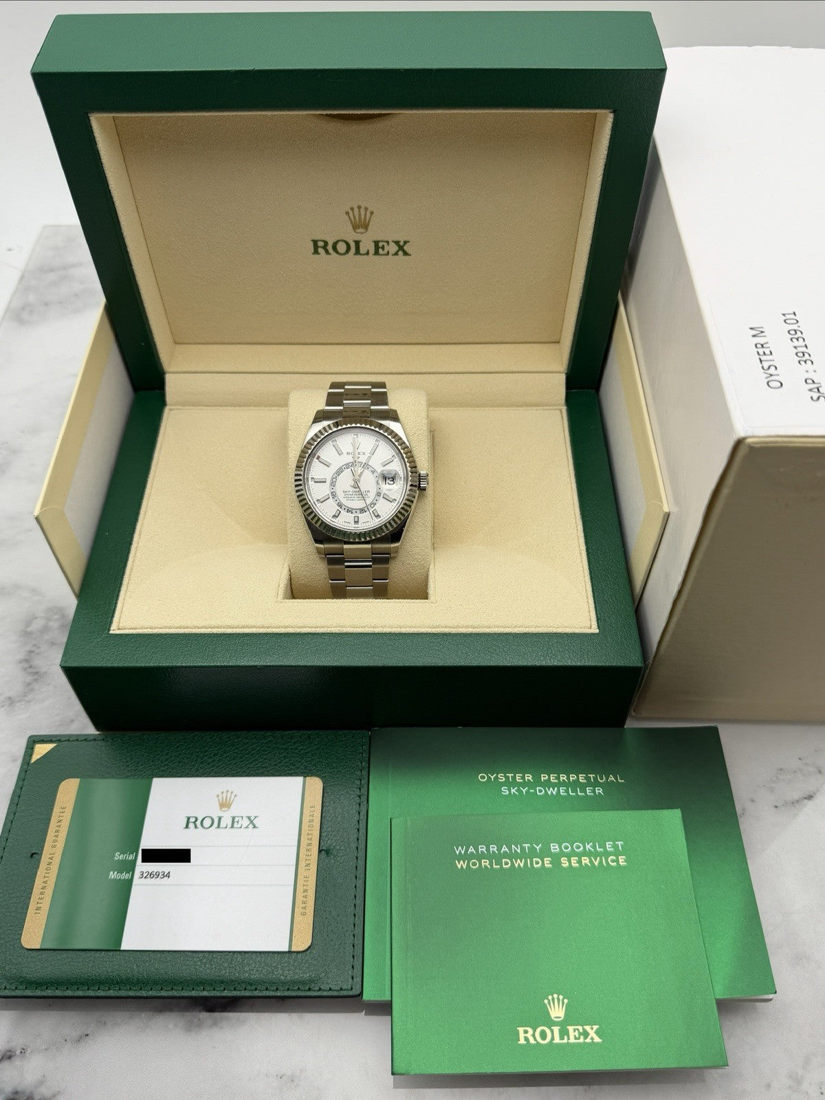 Rolex Sky Dweller - 326934 - White Dial - Year 2020 - £11,995 Collection6