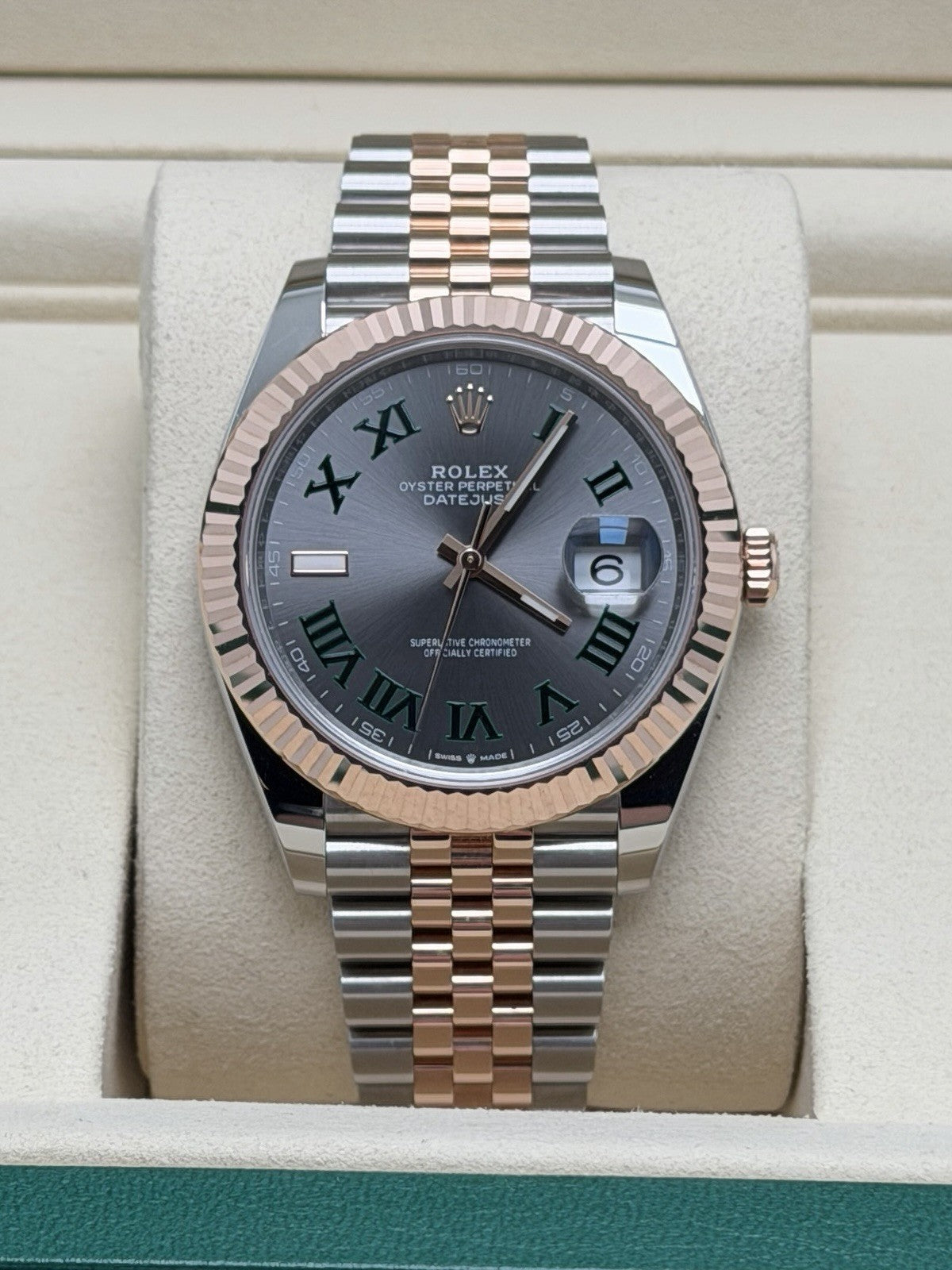 Rolex Datejust 41 - 126331 Wimbledon - 2026 Full Set - £15,250 On Collection0