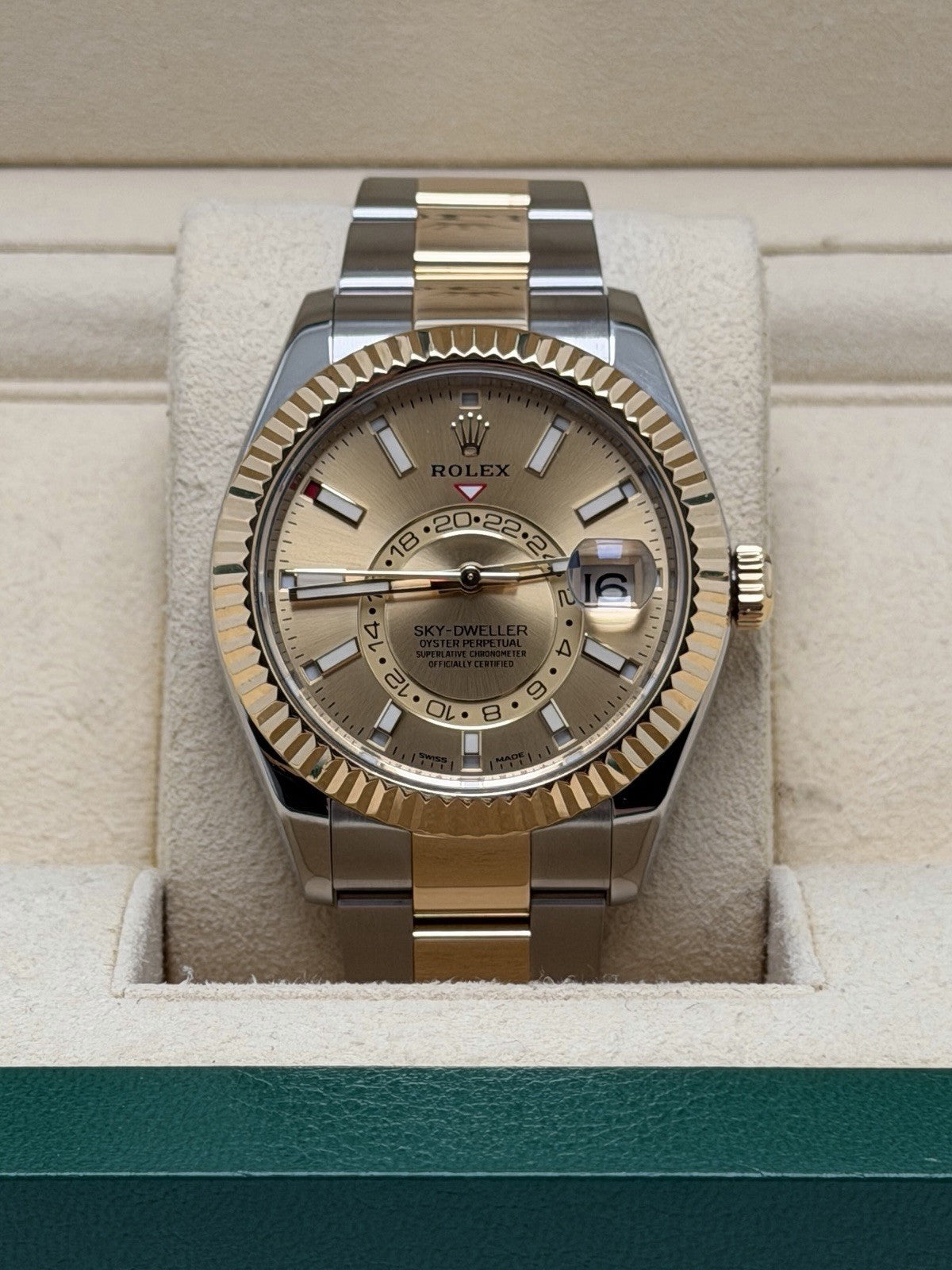 Rolex Sky-Dweller - 326933 Champagne Dial - 2019 Box & Papers - £13,500 Collect0