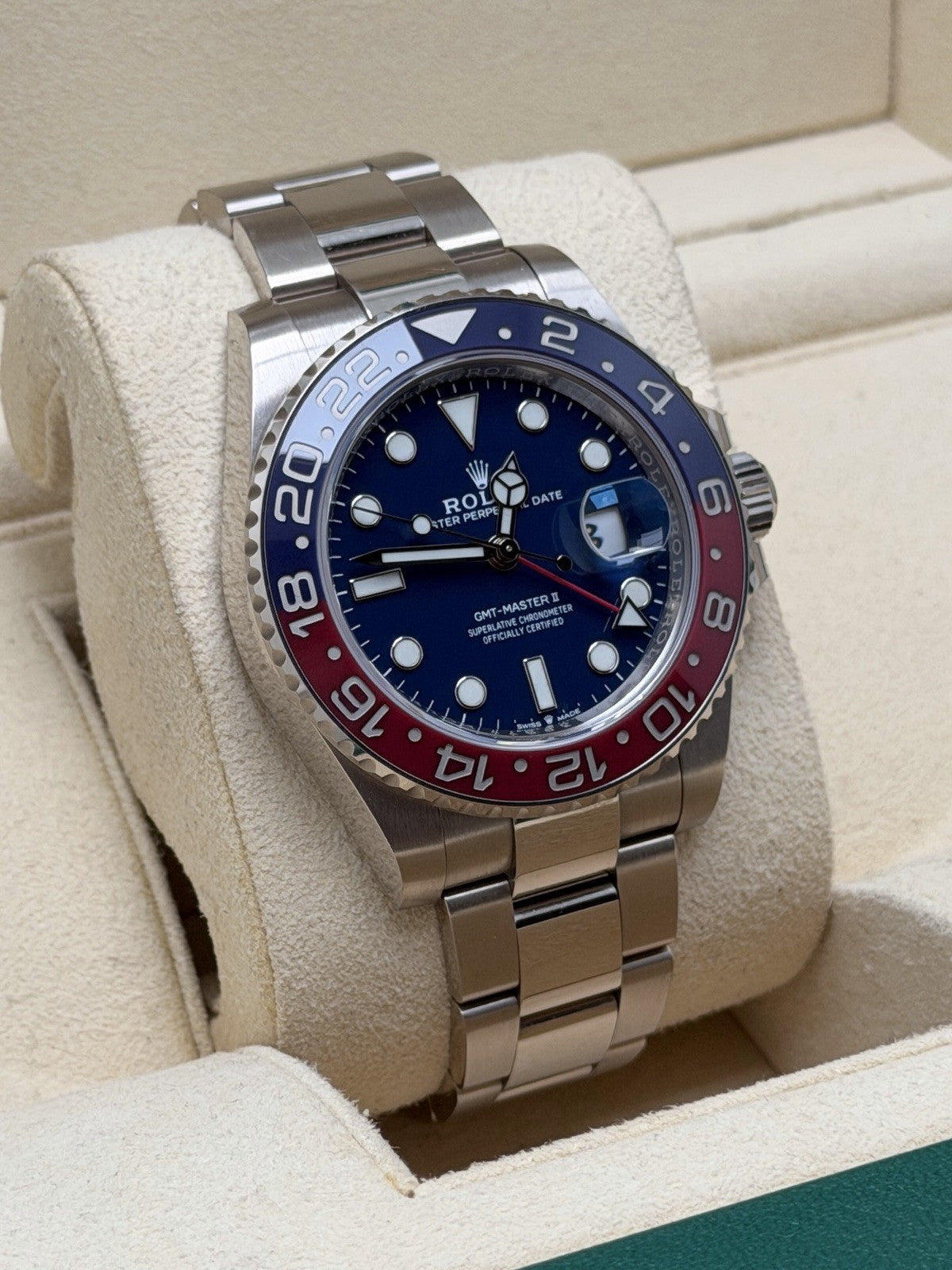 Rolex GMT-Master II ‘Pepsi’- 126719BLRO - 2022 Full Set - £32,000 On Collection2