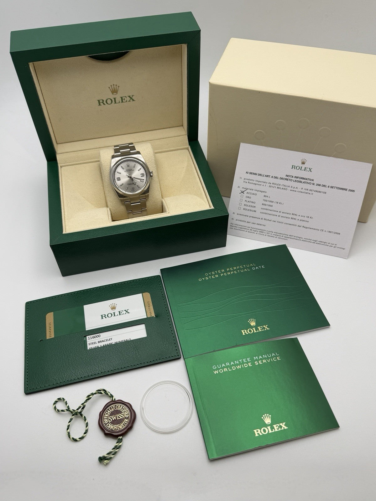 Rolex Oyster Perpetual - 116000 - 2015 - Full Set - £4750 On Collection8