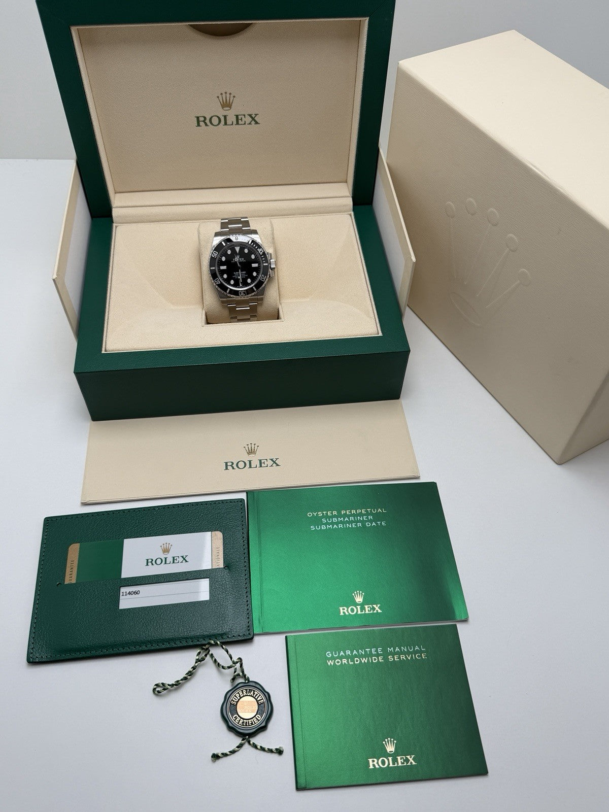 Rolex Submariner No-Date - 114060 - 2019 Full Set - £8500 On Collection8