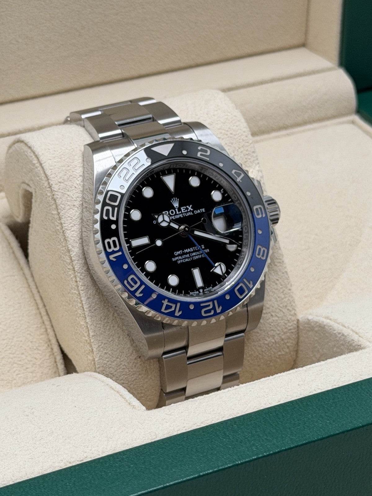Rolex GMT-Master II - 126710BLNR Batman - 2024 Full Set - Partial Stickers2