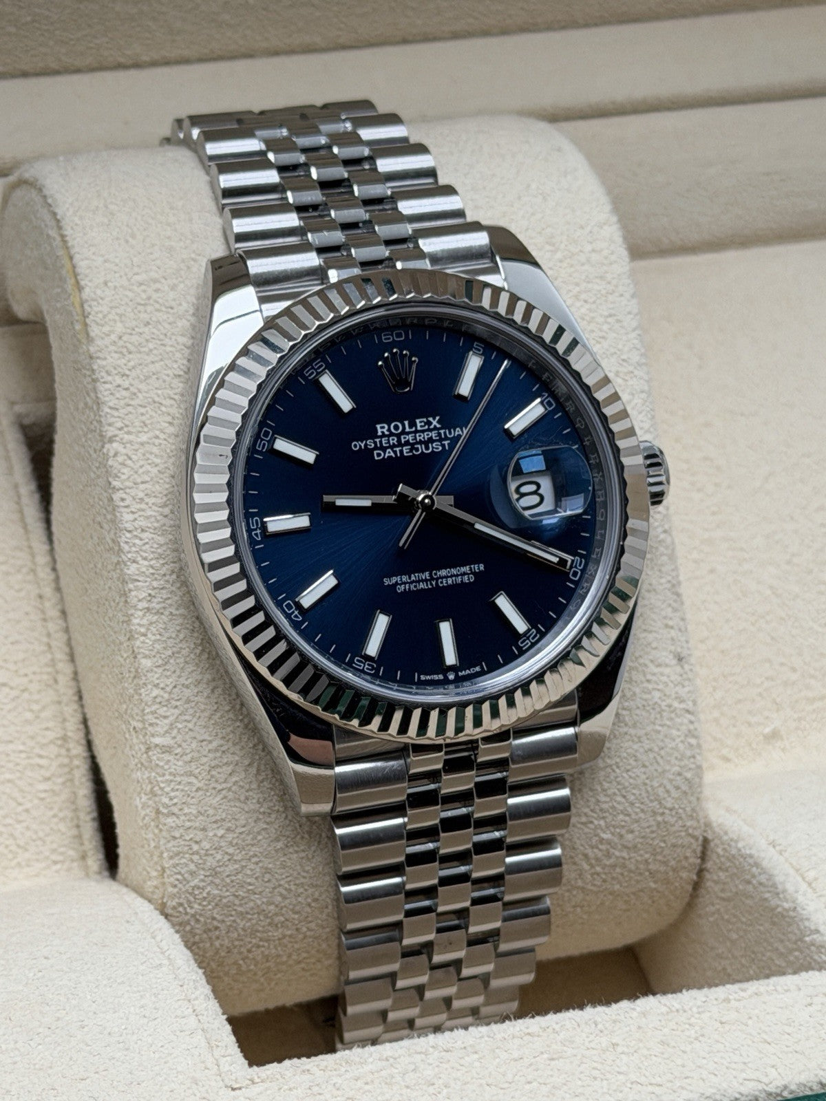 Rolex Datejust 41 - 126334 Blue Batton - 2023 Full Set - £10,995 Collection1