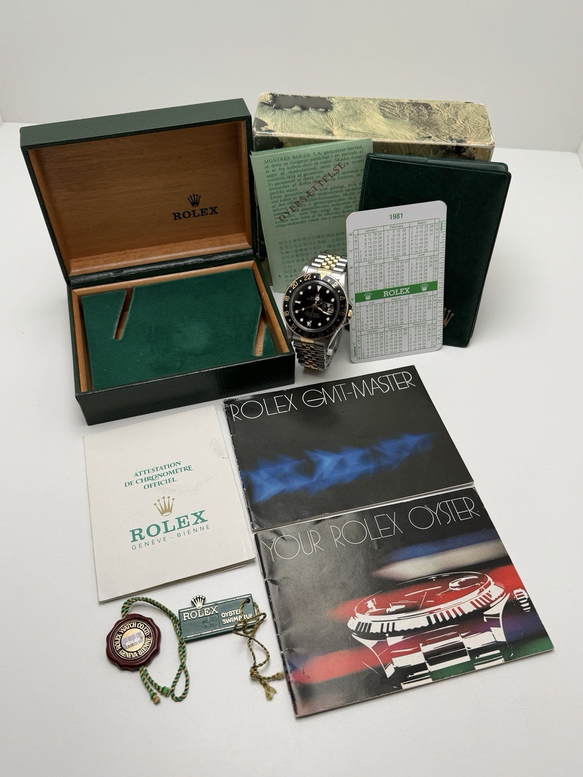 Rolex GMT-Master II - 16753 - 1981 Full Set - £8,995 On Collection7