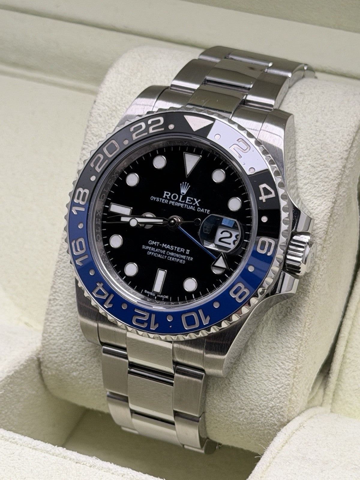 Rolex GMT-Master II - ‘Batman’ 116710BLNR - Box & Papers - 2013 - £10750 Collect1