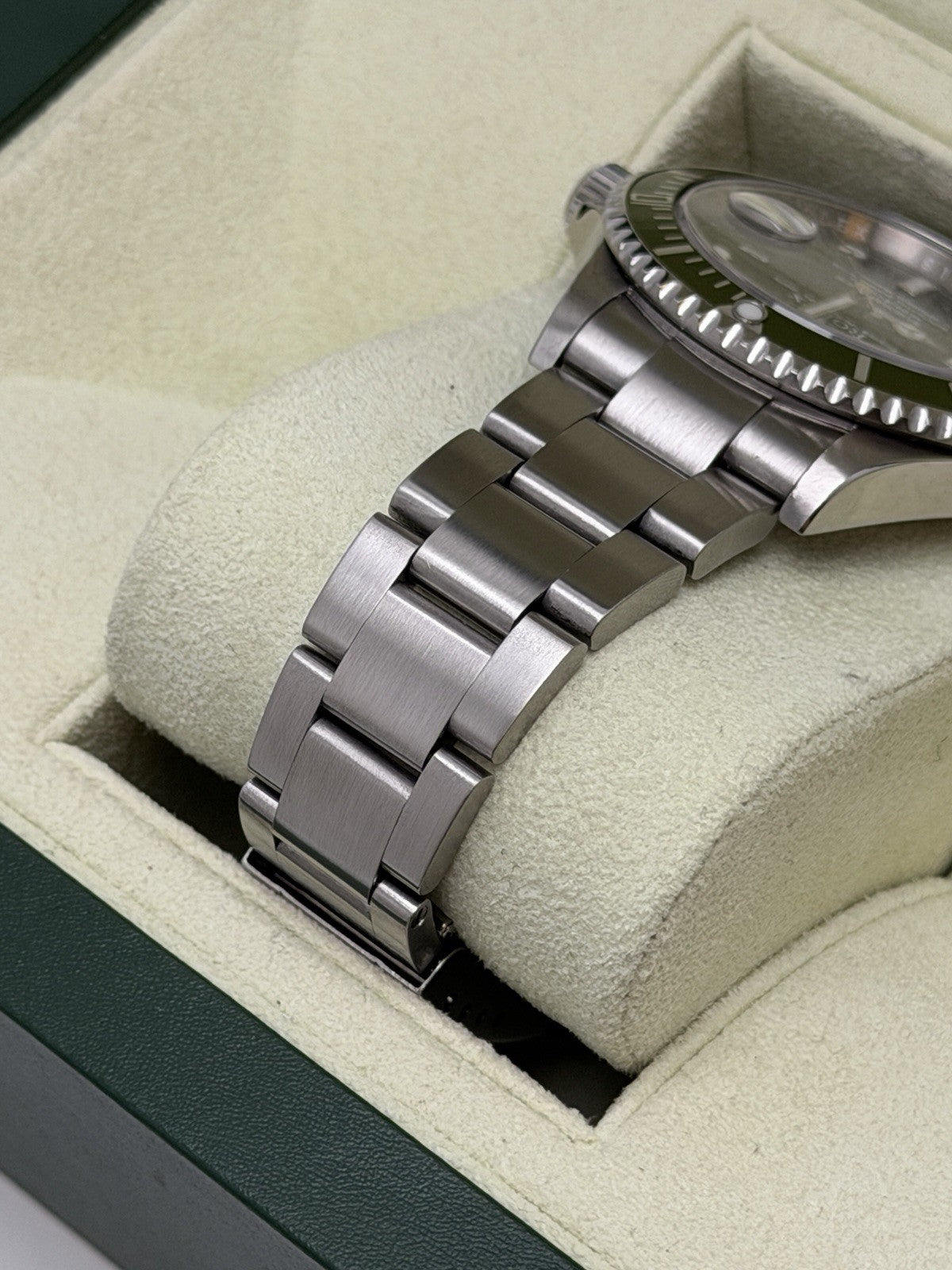 Rolex Submariner - 16610LV ‘Kermit’ - 2008 - Box & Accessories - £8750 Collect7