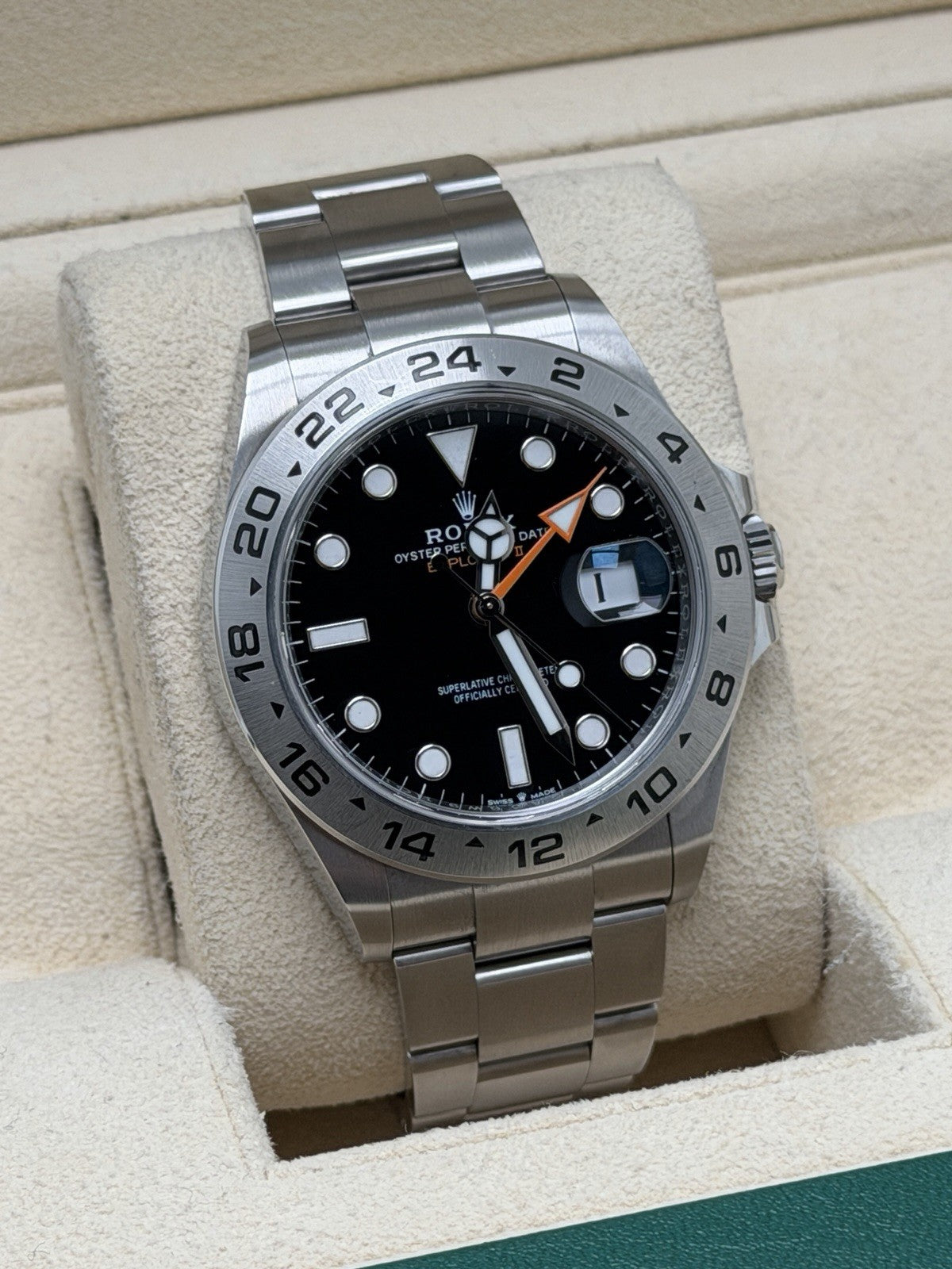 Rolex Explorer II - 226570 Black Dial - 2023 Full Set - £7750 On Collect2