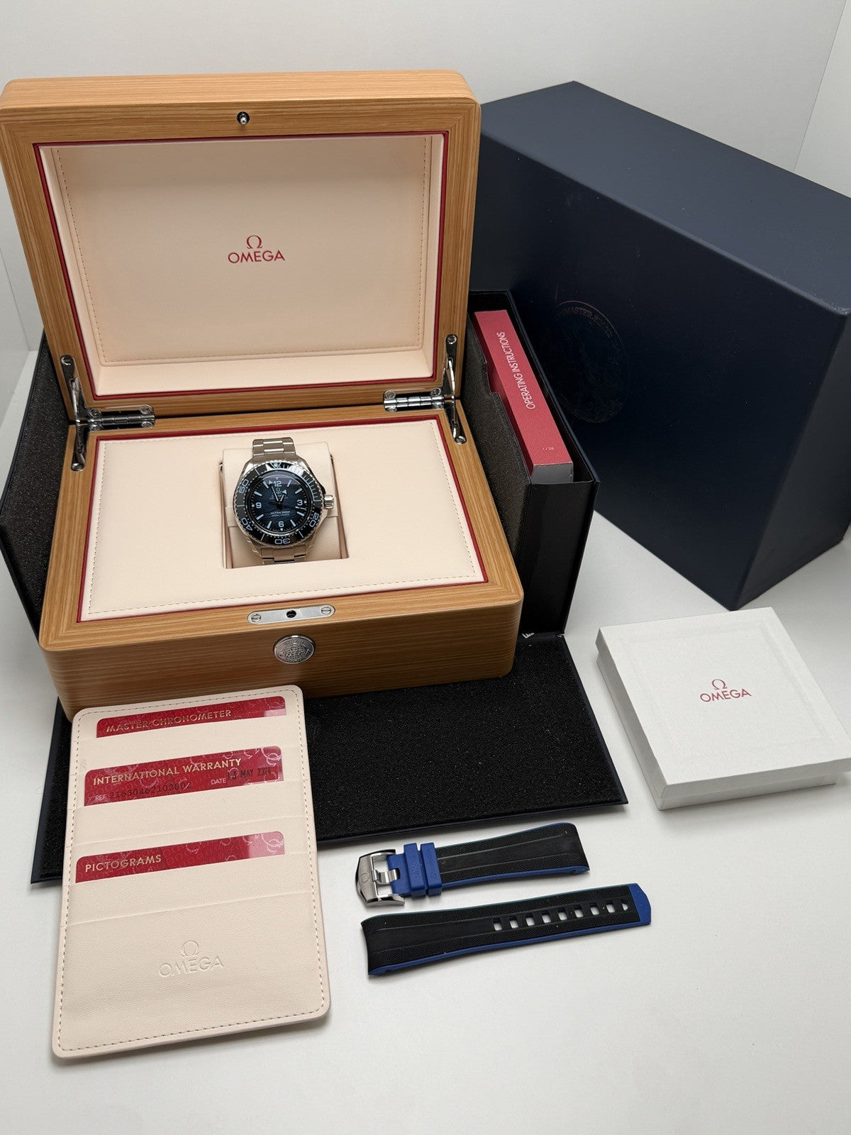 Omega Seamaster Planet Ocean 6000M Ultra Deep Auto 45mm Blue 215.30.46.21.03.0028