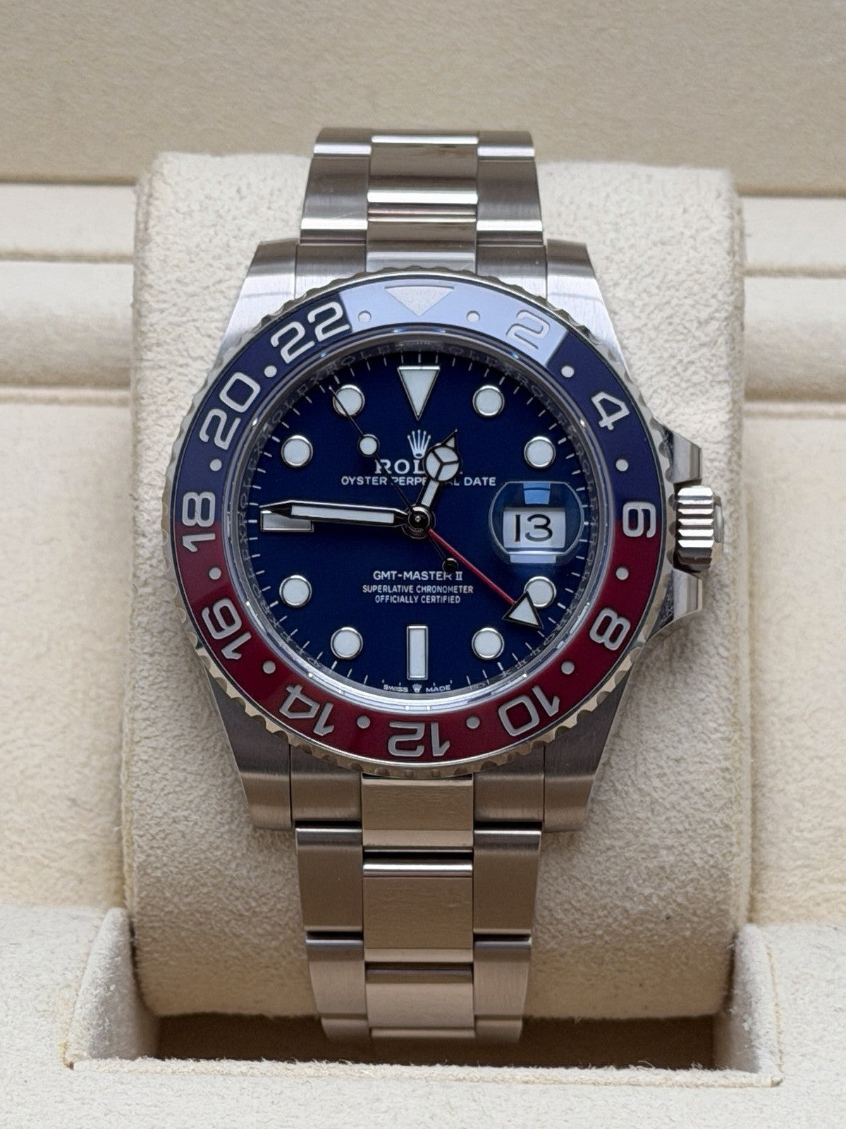 Rolex GMT-Master II ‘Pepsi’- 126719BLRO - 2022 Full Set - £32,000 On Collection0