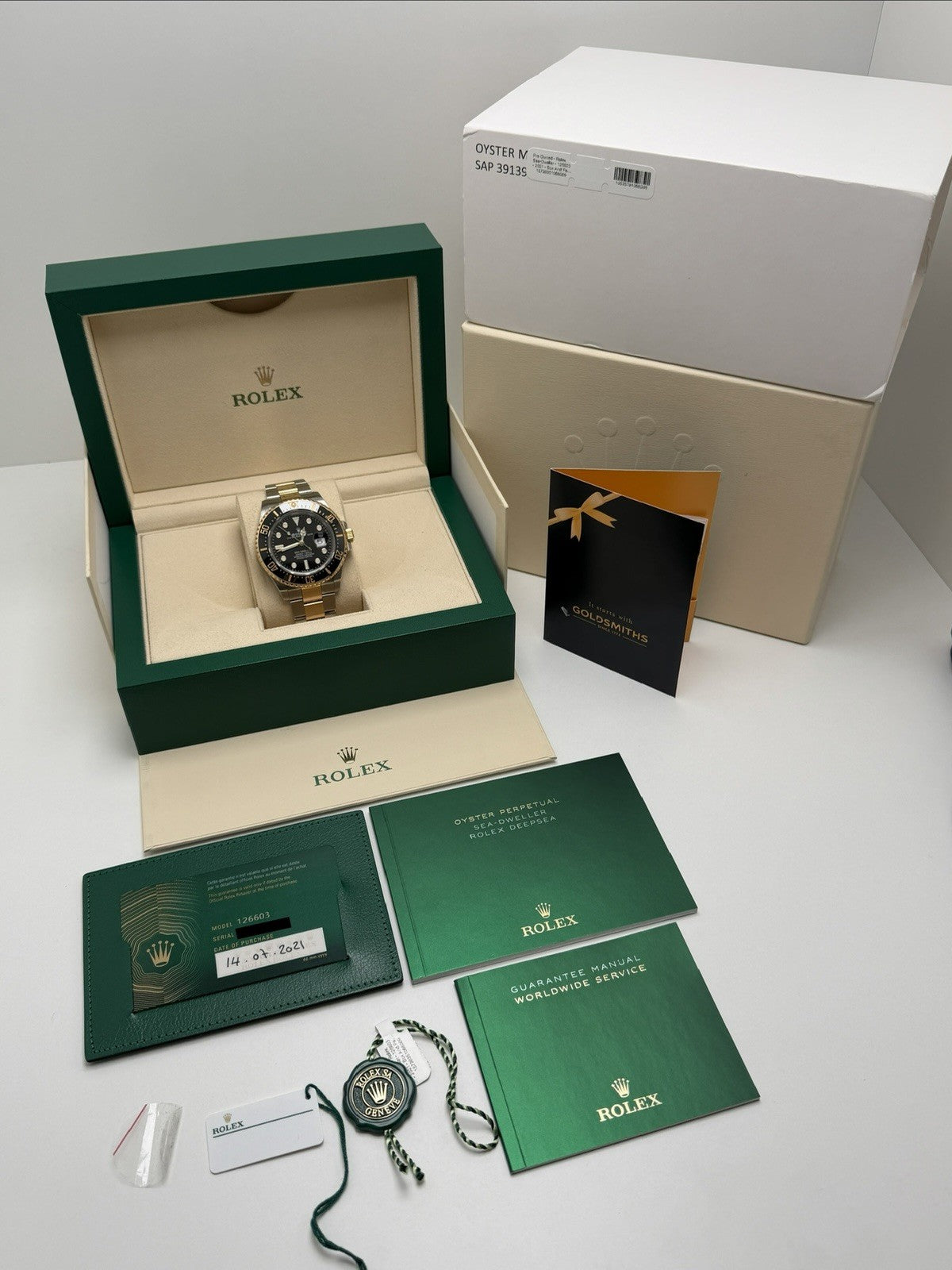 Rolex Sea Dweller - 126603 - 2021 Full Set - £11,750 On Collection7