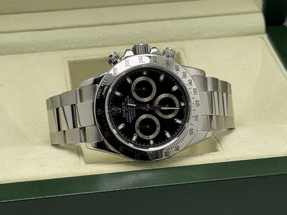 Rolex Cosmograph Daytona - 116520 Black Dial - 2008 - Full Set - £16,250 Collect4