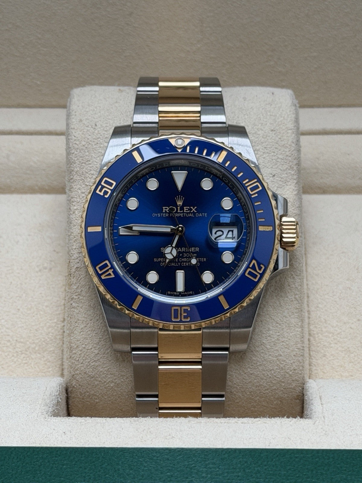 Rolex Submariner - 116613LB ‘Bluesy’ - 2020 Full Set - New Card - £12250 Collect0