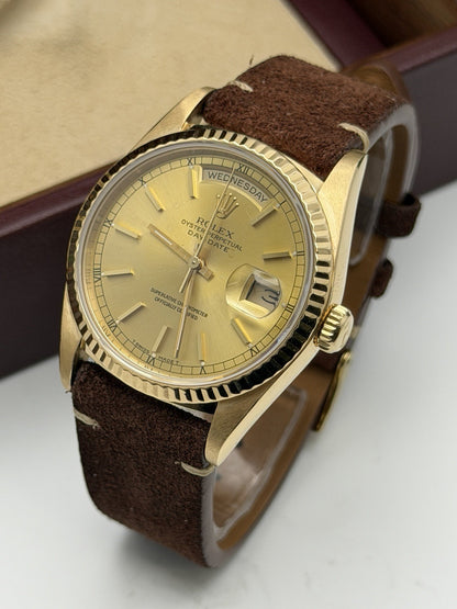 Rolex Day-Date - 18238 - Year 1990 - Box & Accessories - £8,450 On Collection2