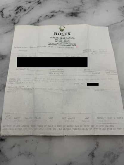 Rolex Seadweller 16660 - 1984 - Totally Original Collector Condition - £10,5009