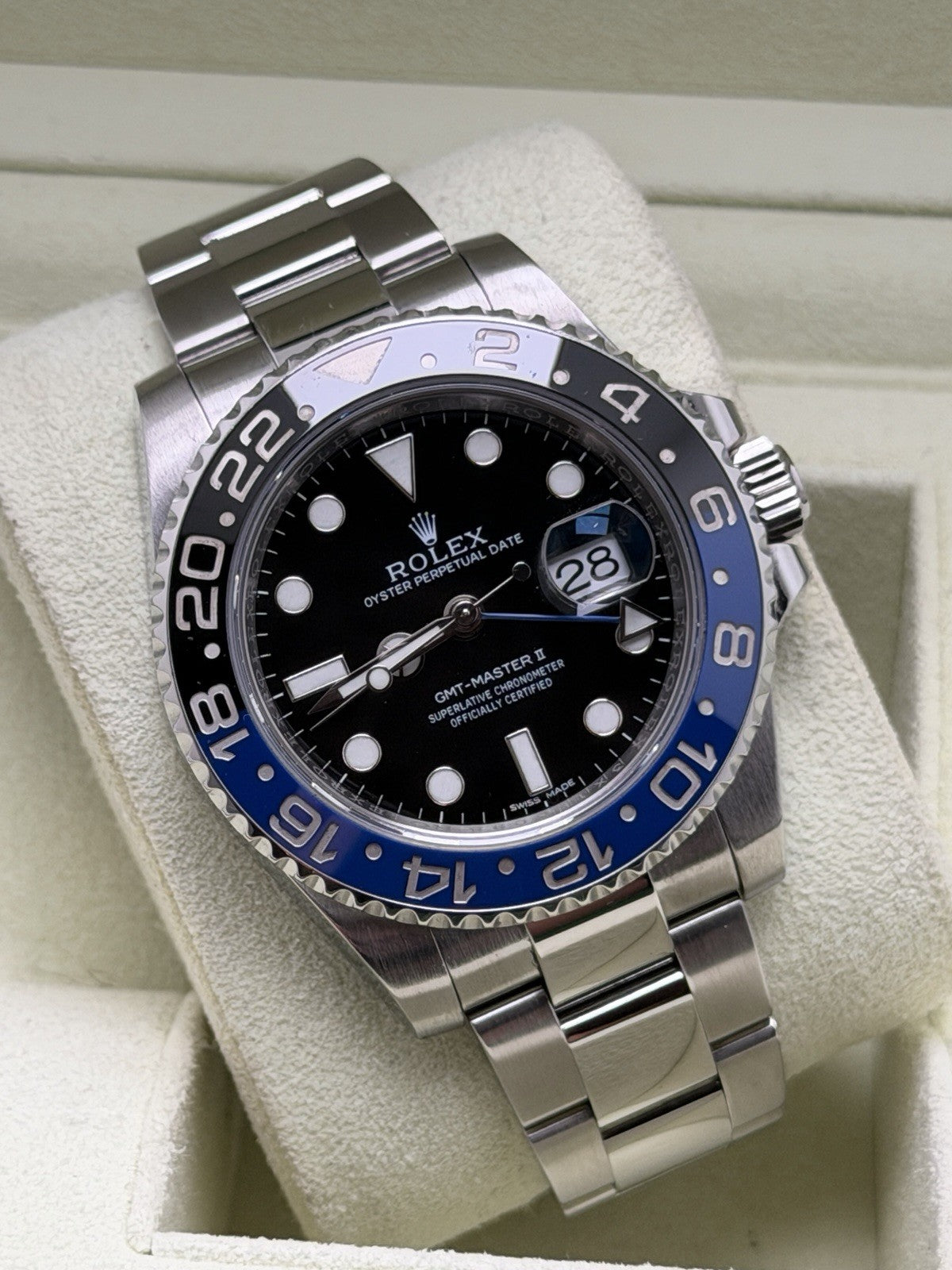 Rolex GMT-Master II - ‘Batman’ 116710BLNR - Box & Papers - 2013 - £10750 Collect0