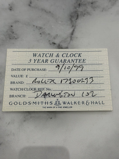 Rolex GMT Master II - 16710 - 1999 - Full Set -Swiss Only Dial £8,250 Collection7