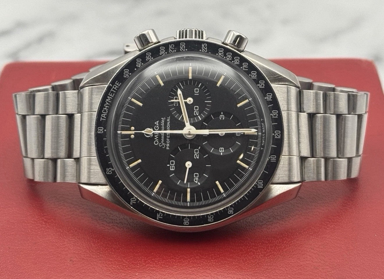 OMEGA SPEEDMASTER - 145.022-69 'STRAIGHT WRITING' CASE BACK - £6495 Collect7