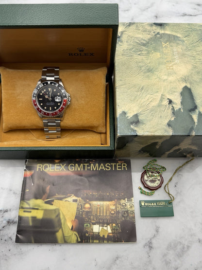 Rolex GMT-Master II - 16760 - 'FAT LADY' - 1985 Box/Accessories - £9750 Collect5