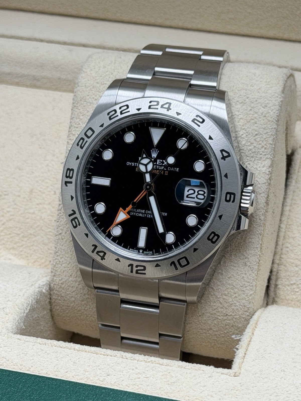 Rolex Explorer II - 226570 Black Dial - 2023 Full Set - £7995 On Collect0