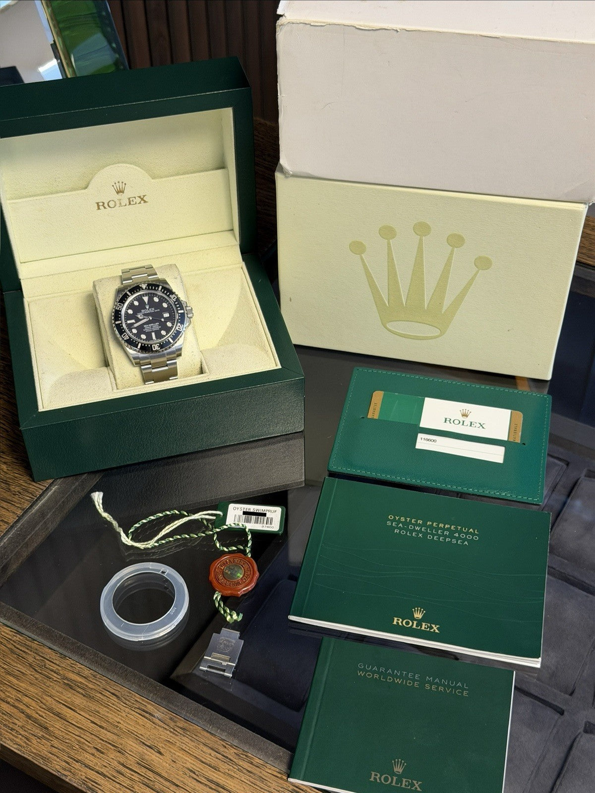 Rolex Sea-Dweller 4000 - 116600 - 40mm - 2015 Full Set - £10,750 On Collection1