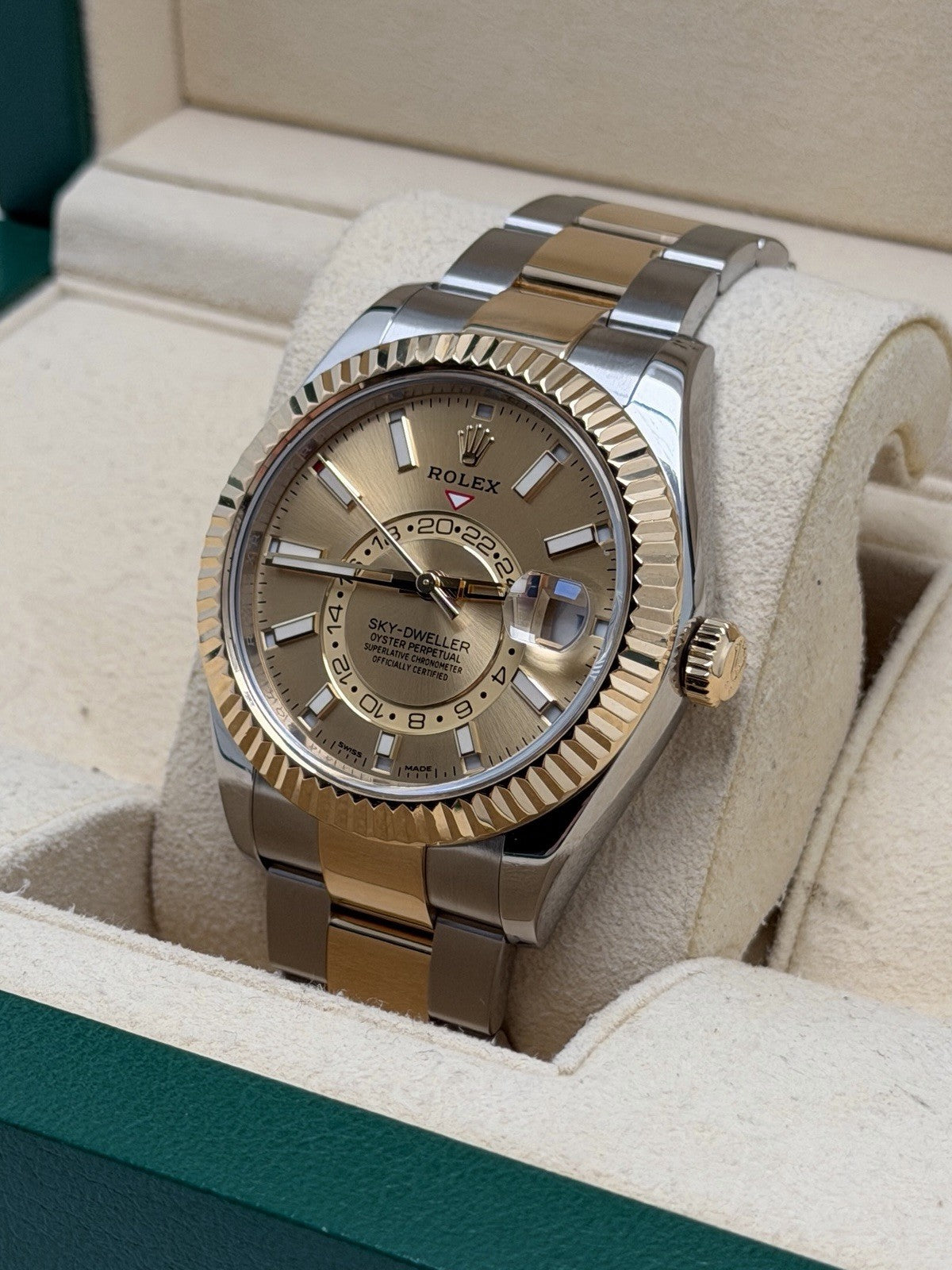 Rolex Sky-Dweller - 326933 Champagne Dial - 2019 Box & Papers - £13,500 Collect1