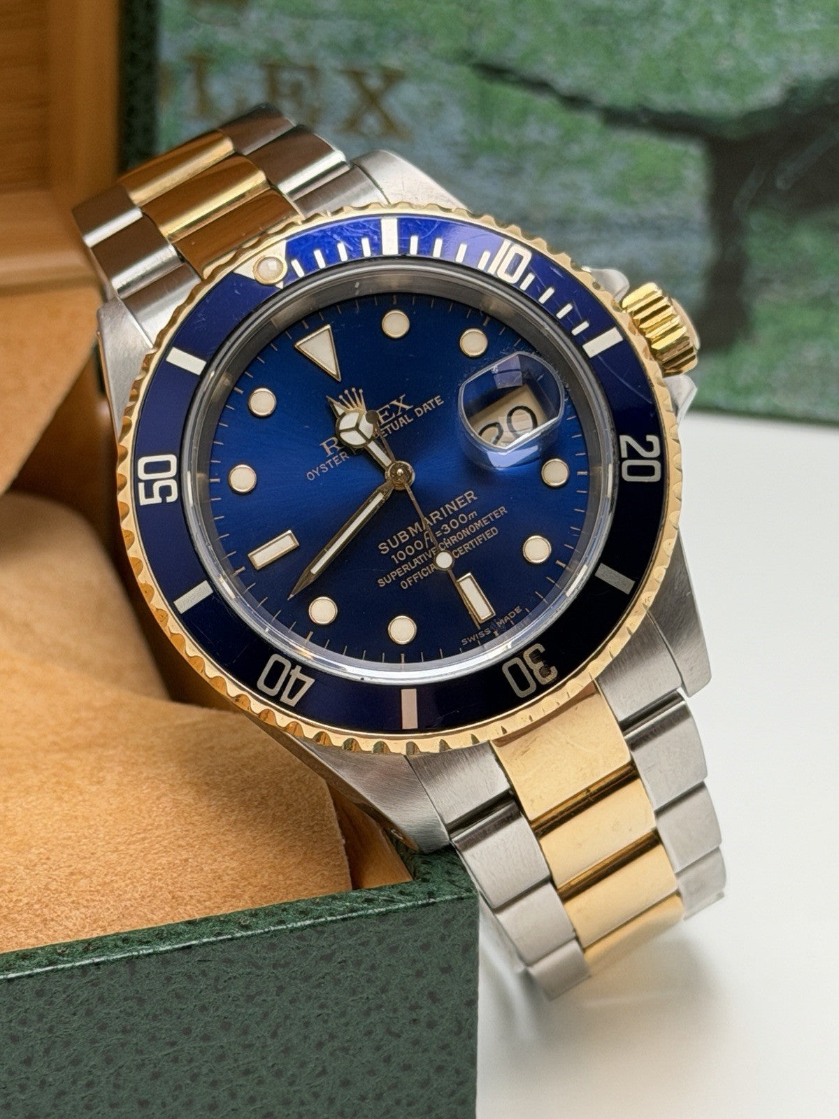 Rolex Submariner - 16613 ‘Bluesy’ - 2000 Full Set - £8,250 On Collection2