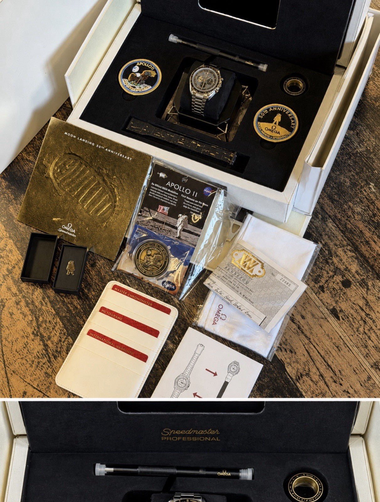 Omega Speedmaster Apollo 11 - 310.20.42.50.01.001-2019 Full Collectors Grade Set10