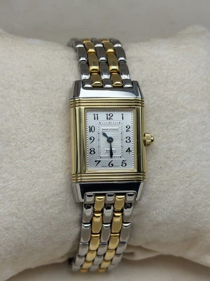 Jaeger LeCoultre 266.5.44 Reverso Acier Duetto Mother Of Pearl Dial Diamonds7