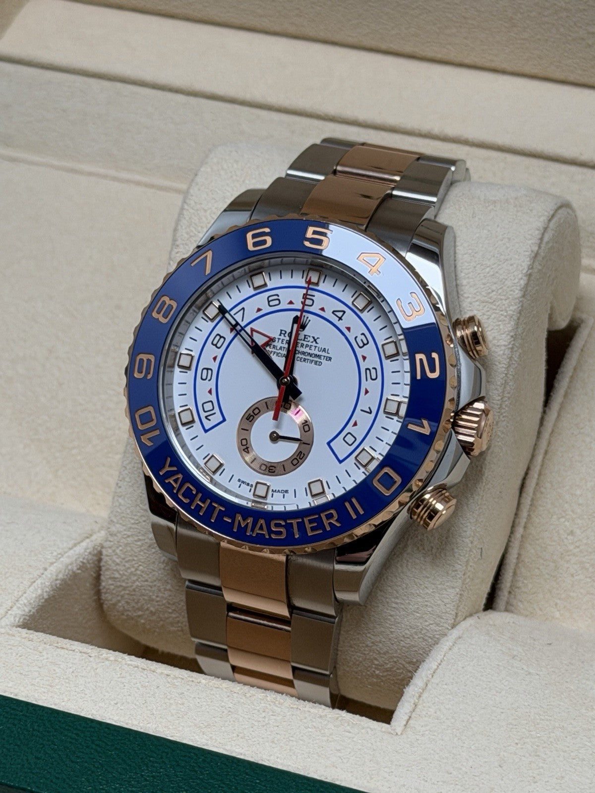Rolex Yachtmaster II - 116681 - 2015 Full Set - £14,750 On Collection1