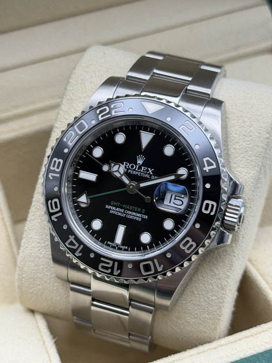 Rolex GMT-MASTER II 116710LN - Year 2016 - Full Set - £8995 On Collection0