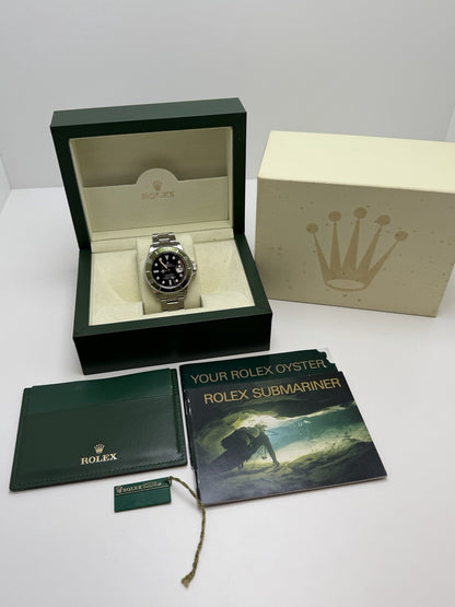 Rolex Submariner - 16610LV ‘Kermit’ - 2008 - Box & Accessories - £8750 Collect9