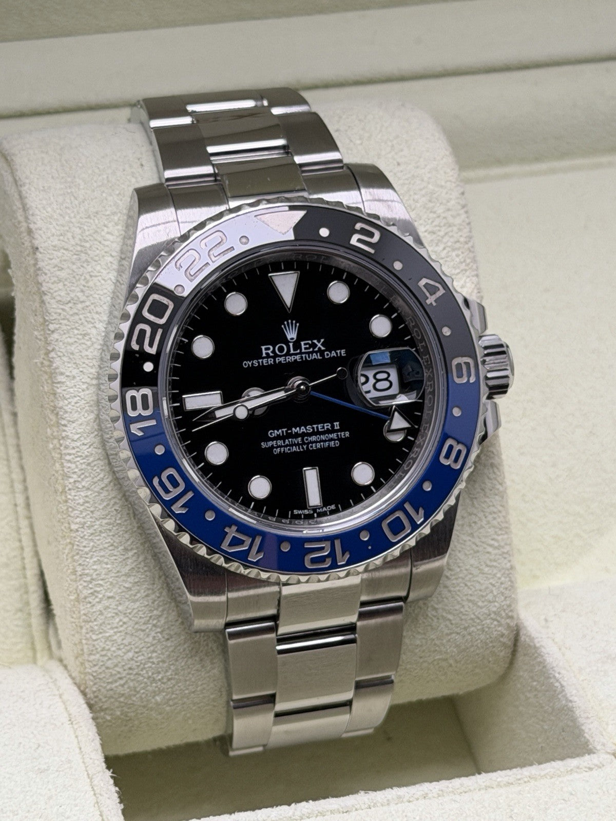 Rolex GMT-Master II - ‘Batman’ 116710BLNR - Box & Papers - 2013 - £10750 Collect2