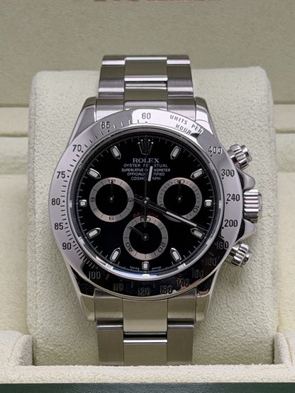 Rolex Cosmograph Daytona - 116520 Black Dial - 2008 - Full Set - £16,250 Collect2