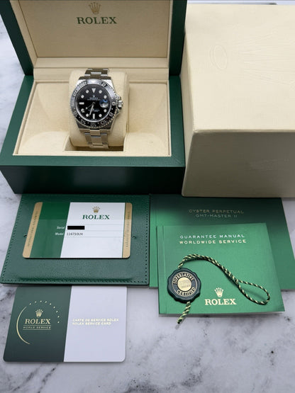 Rolex GMT-MASTER II 116710LN - Year 2016 - Full Set - £8995 On Collection8