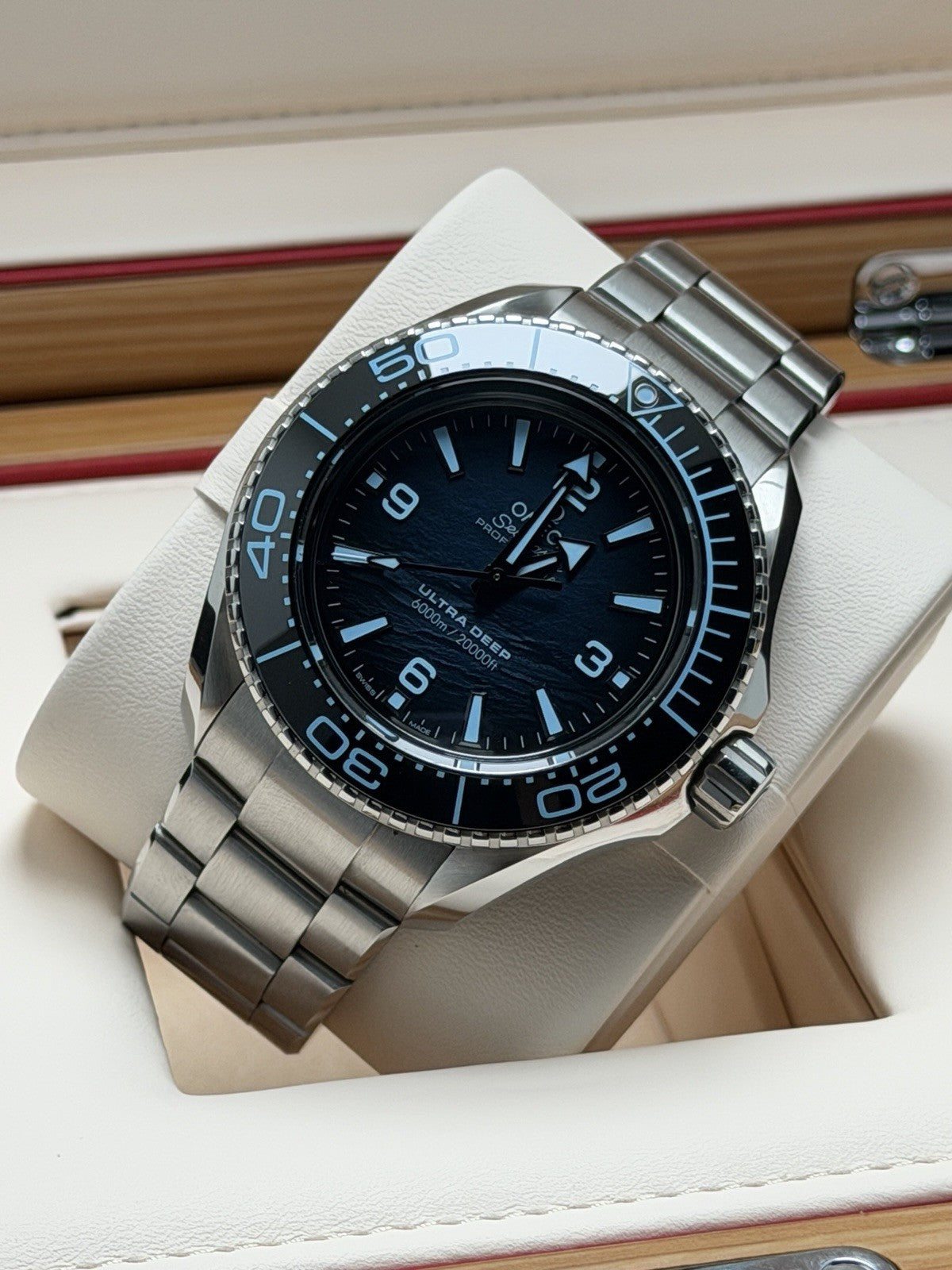 Omega Seamaster Planet Ocean 6000M Ultra Deep Auto 45mm Blue 215.30.46.21.03.0022