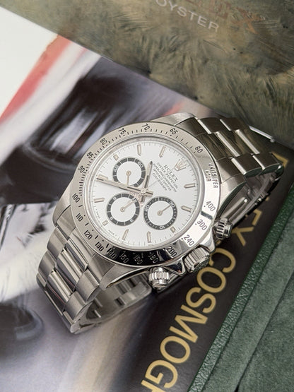 Rolex Daytona Zenith - 16520 White Dial - Box & Accessories - £19,995 Collection1
