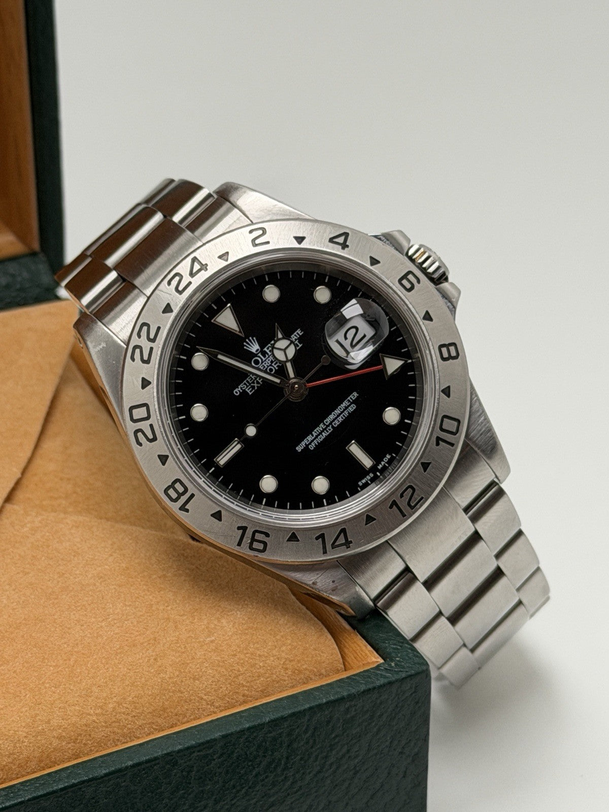 Rolex Explorer II - 16570 Black Dial - Box & Accessories - £5250 On Collection0