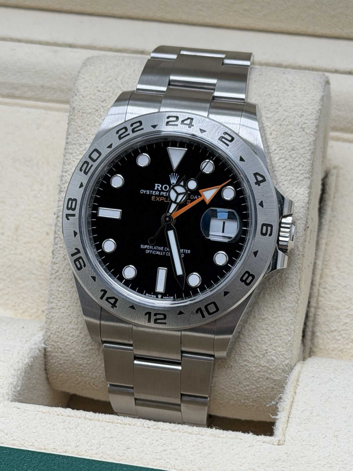 Rolex Explorer II - 226570 Black Dial - 2023 Full Set - £7750 On Collect0