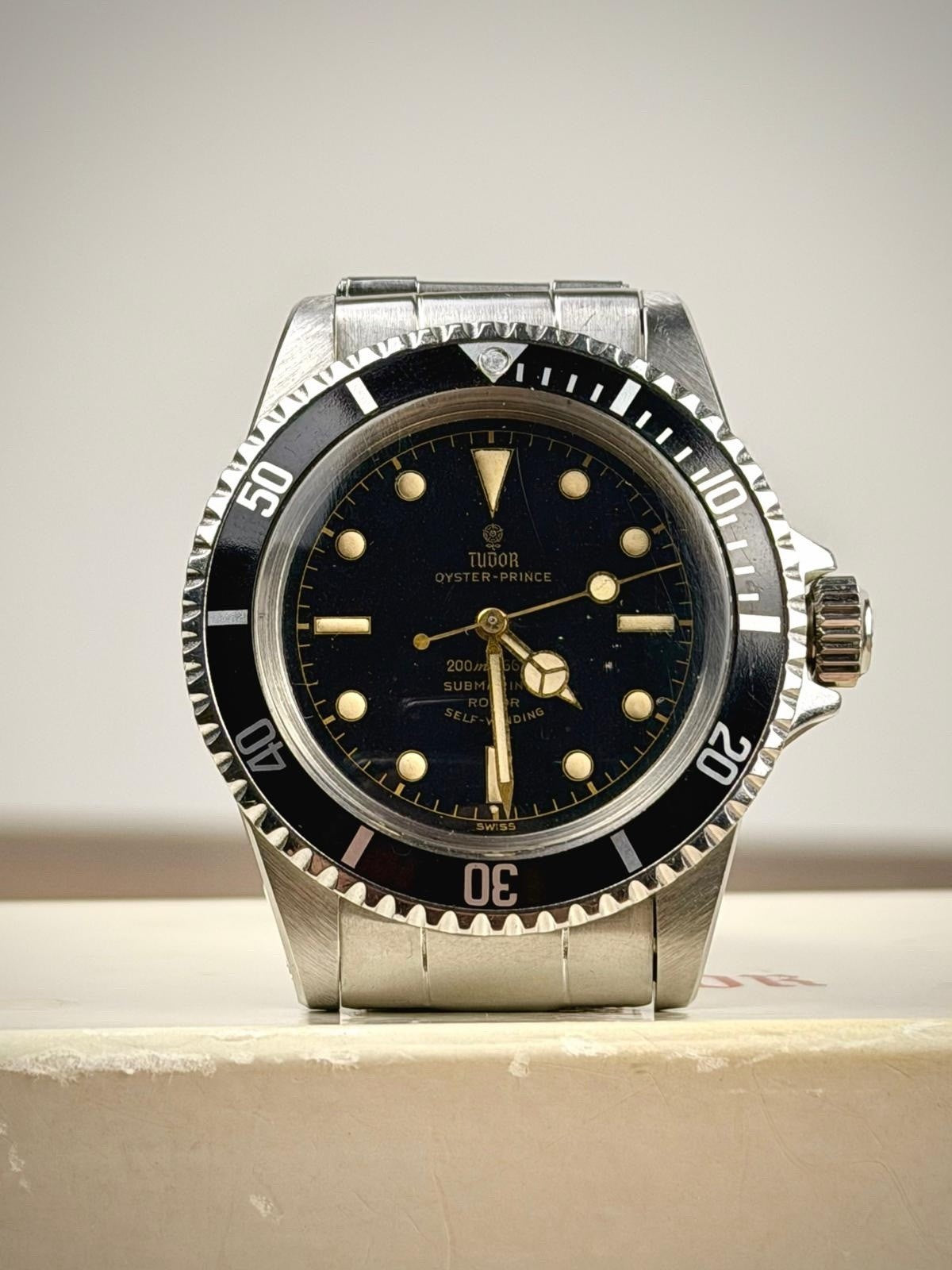 Tudor Submariner 7928 Exclamation Gilt Dial - PCG - 1961 - Box & Papers - £155007