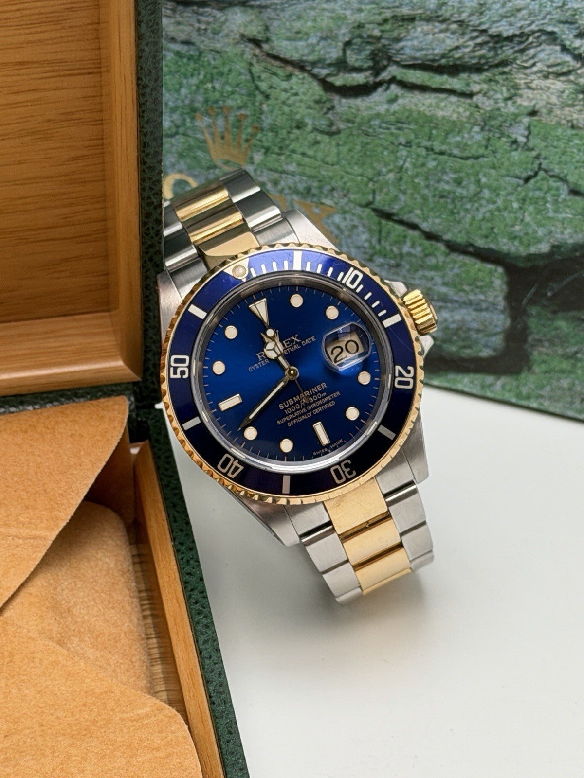 Rolex Submariner - 16613 ‘Bluesy’ - 2000 Full Set - £8,250 On Collection1
